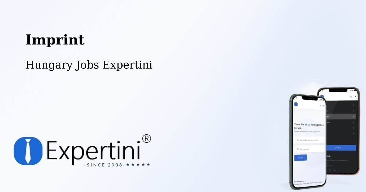 Imprint – Somogyvár - Hungary Jobs Expertini