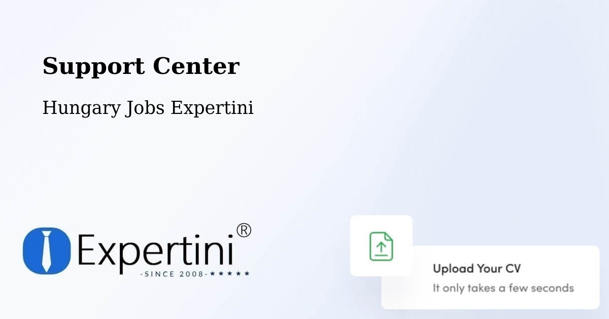 Support Services – Somogyvár - Hungary Jobs Expertini